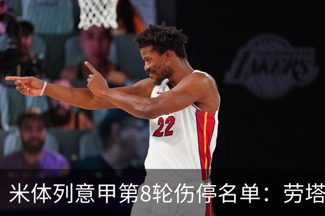 米体列意甲第8轮伤停名单：劳塔罗、迪巴拉在列